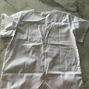 Women’s size medium white scrubs